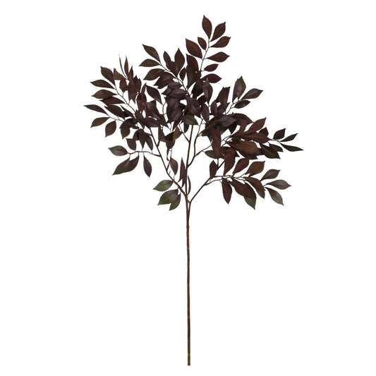 Willow Spray 79x18x40cm Burgundy