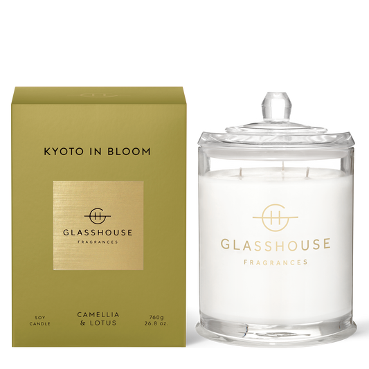 Glasshouse Fragrances Kyoto In Bloom 760g Candle